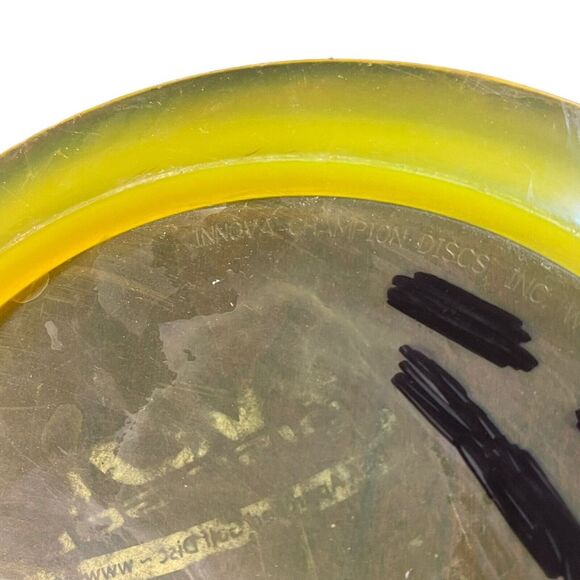 Innova Champion Disc Golf Distance Driver Yellow 166 Grams - Picture 10 of 10